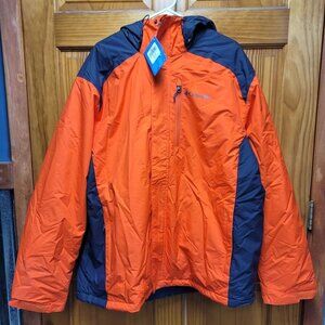 Mens Columbia Omni-tech Tipton Peak Insulated Jacket 2XL NWT
